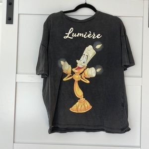 BNWT Zara Disney Lumiere tshirt L
